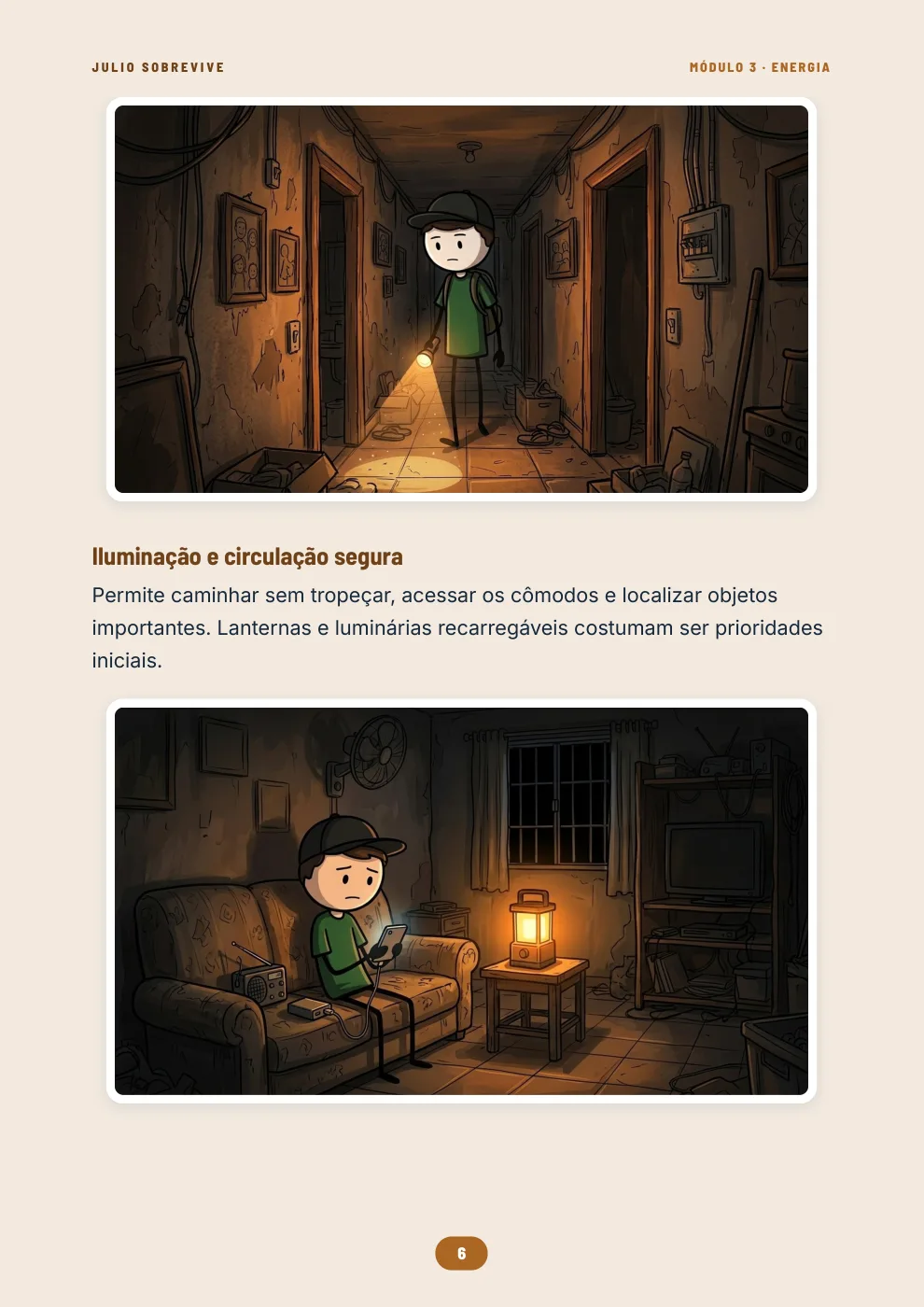 Página do Módulo 3 sobre energia